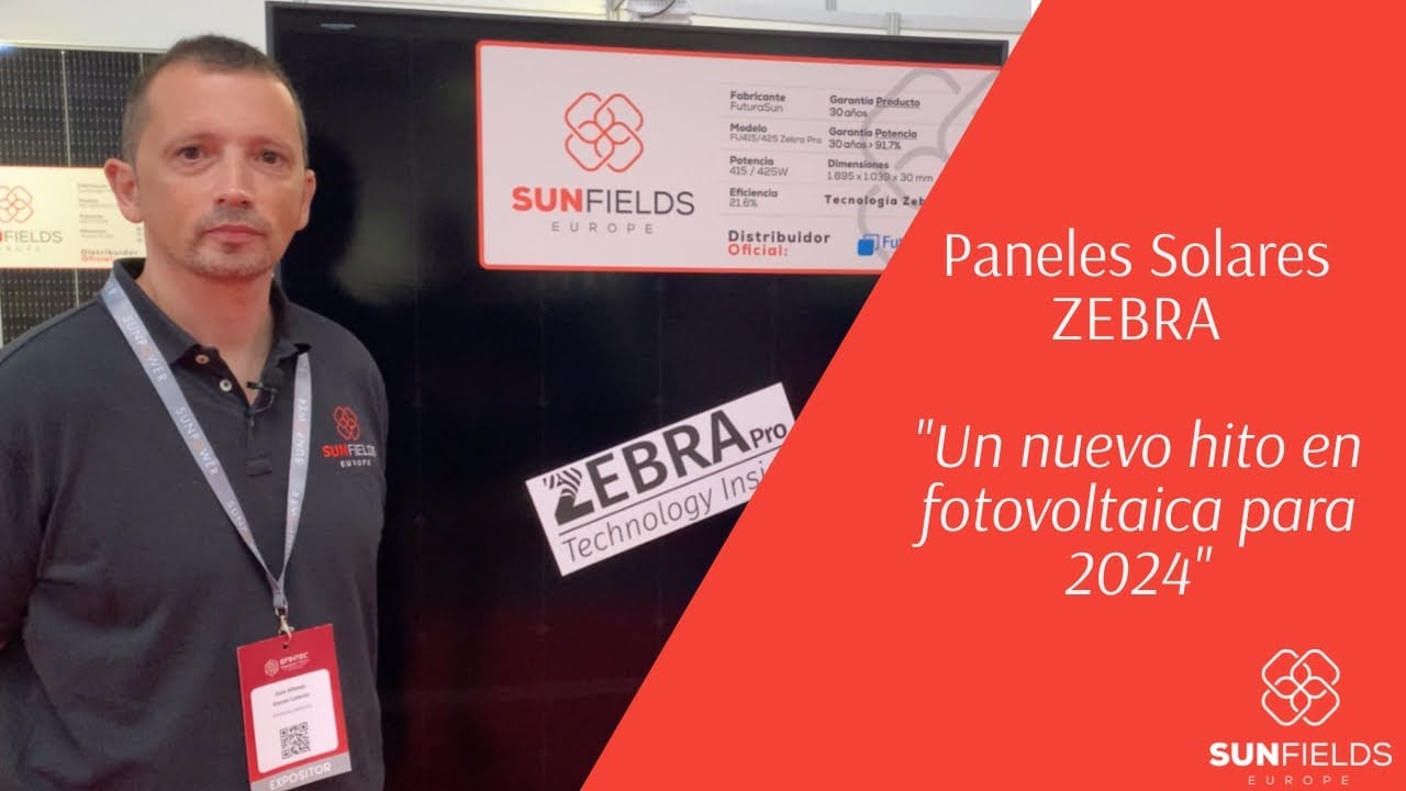 Paneles Solares Zebra de FuturaSun: Un nuevo hito en fotovoltaica para 2024