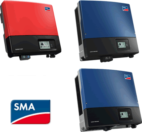Inversores SMA para autoconsumo y red