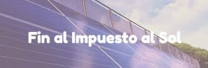 final impuesto al sol España