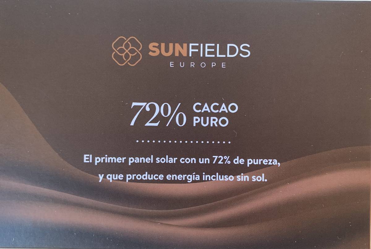 Panel solar por Navidad