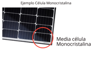 ejemplo de célula monocristalina