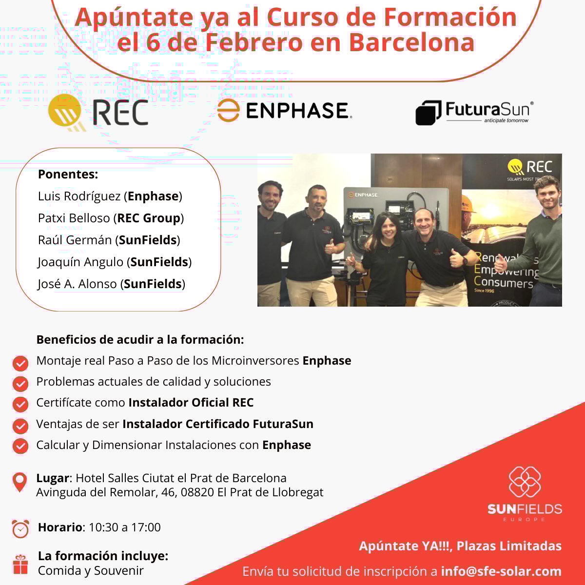 Curso 6 de Febrero en Barcelona
