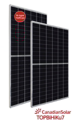Panel Solar CanadianSolar TOPBiHiKu7 695-730W