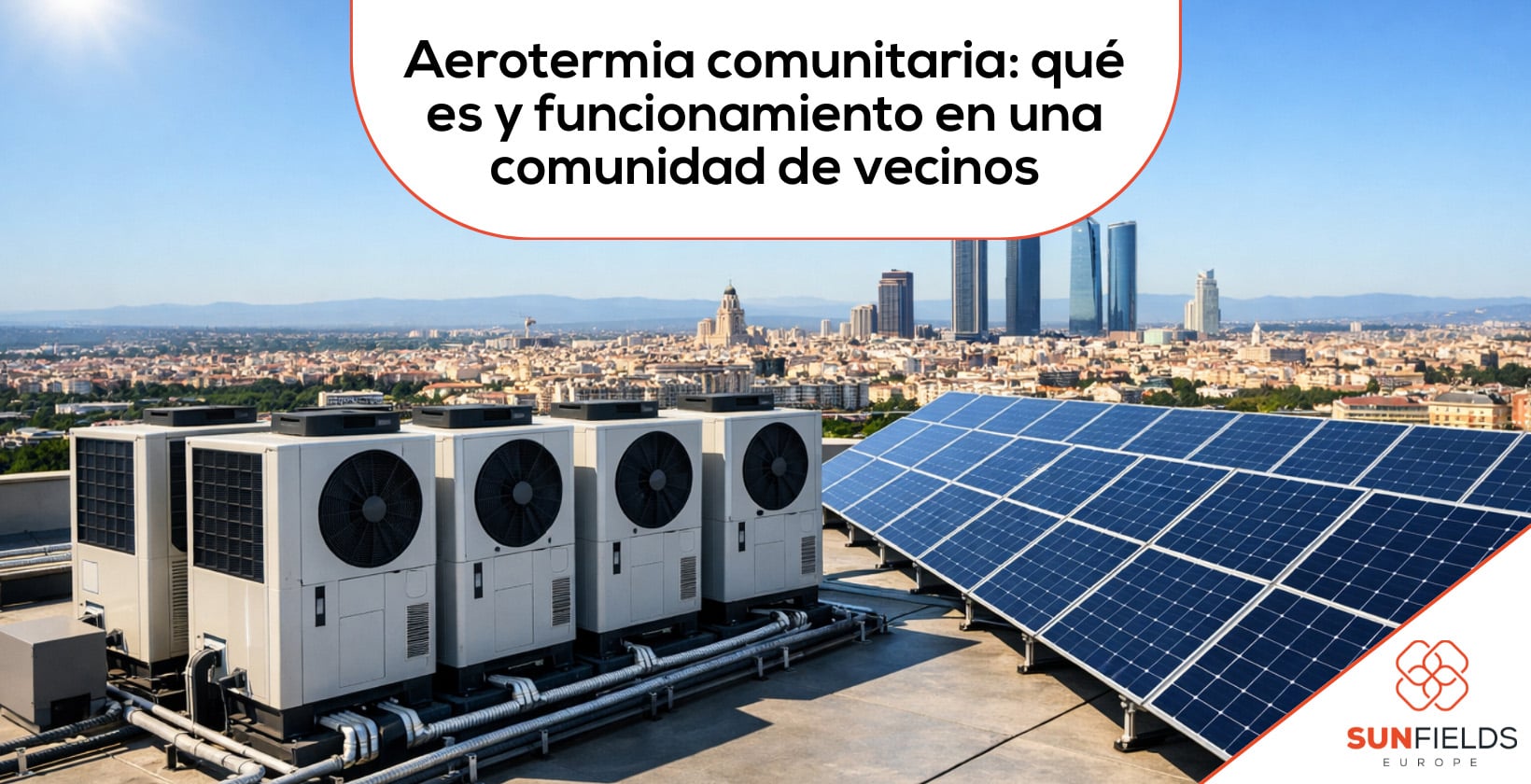 Aerotermia en comunidades de vecinos
